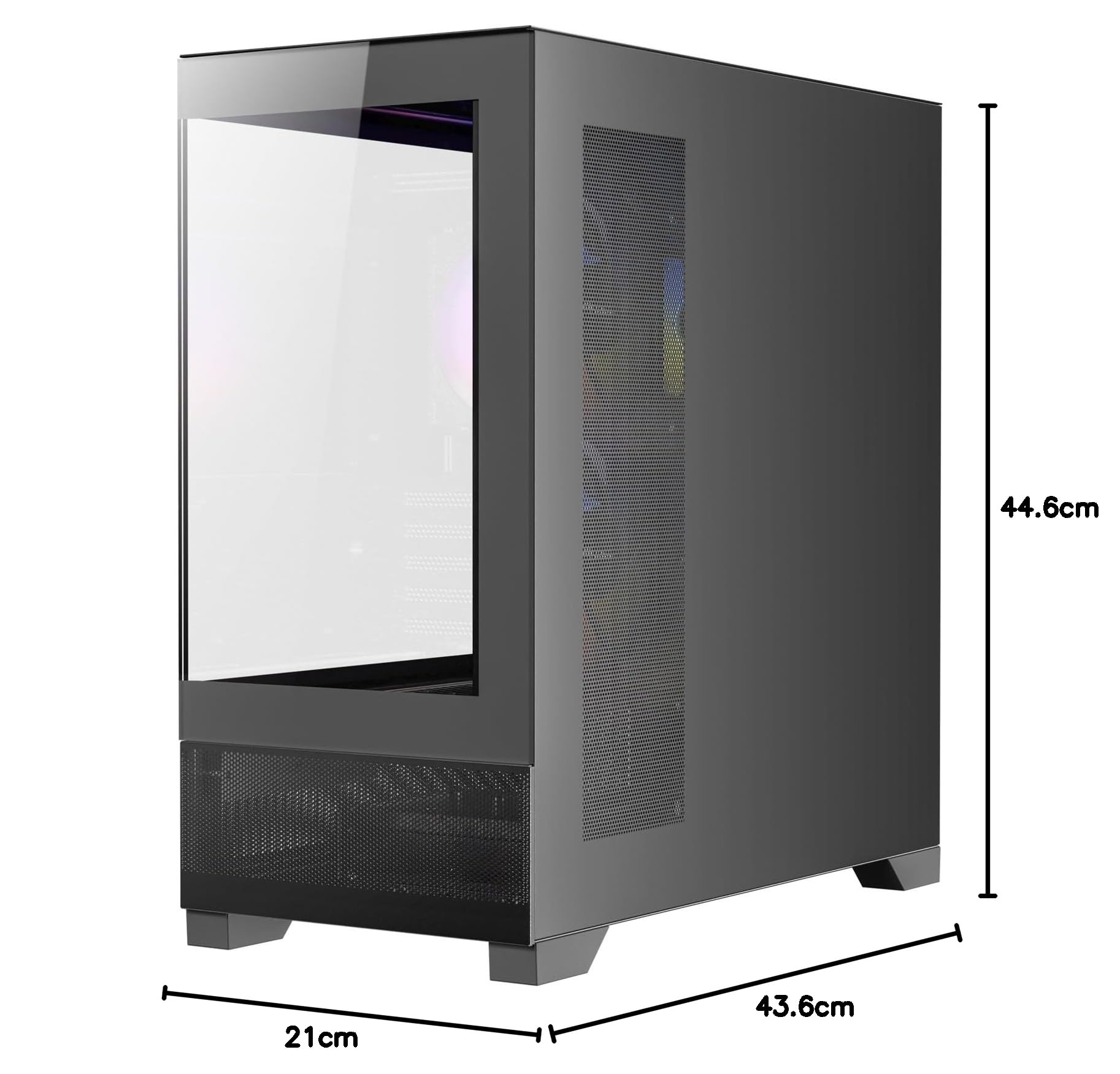 Amazon | ANTEC PCケース CX500M ARGB ブラック ARGBファン3個標準搭載